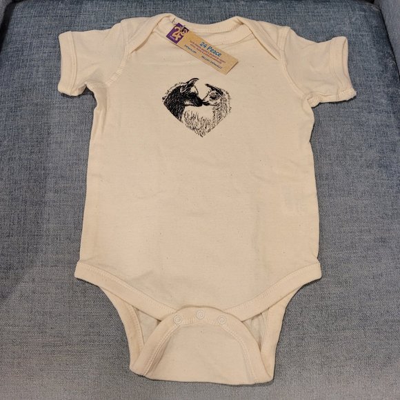 24 Peace Onsie - Llamas for 12 month old - Picture 1 of 3